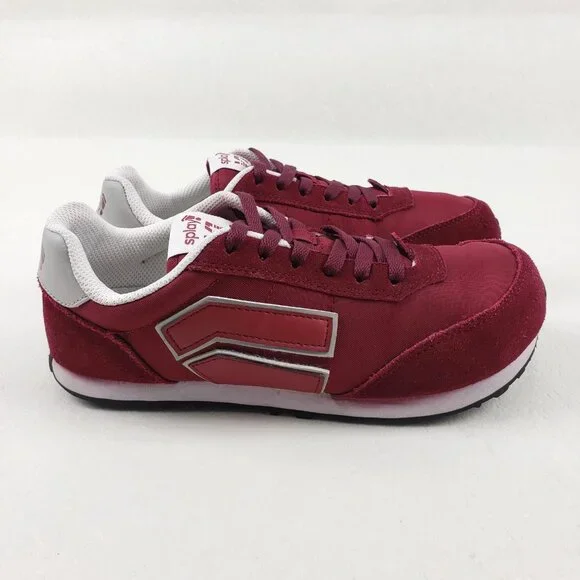 Splay Runner V1 Sneaker Womens 10 Red Suede Athletic Barefoot Zero Drop Shoe - Picture 2 of 12